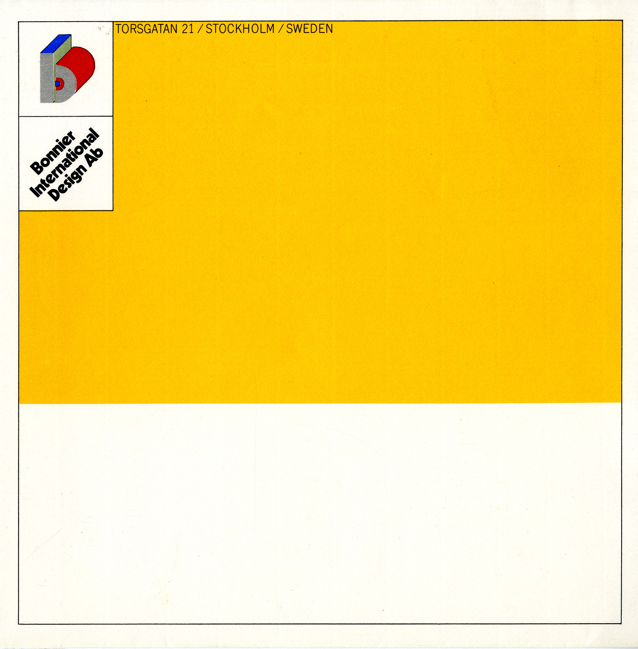 Bonnier letterhead
